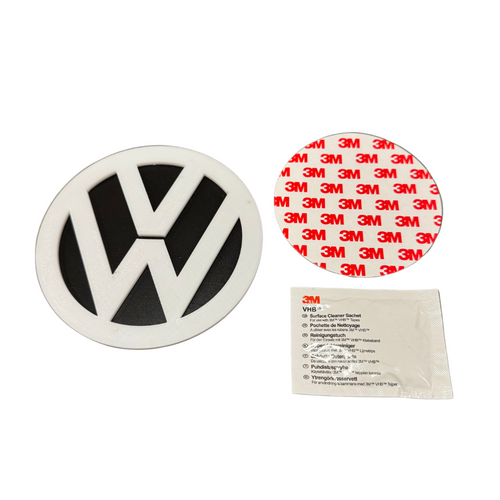 3D printed VW logo rear door badge for VW Transporter T4 T5 T6