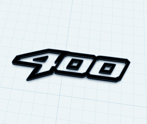 Raptor 400 Badge