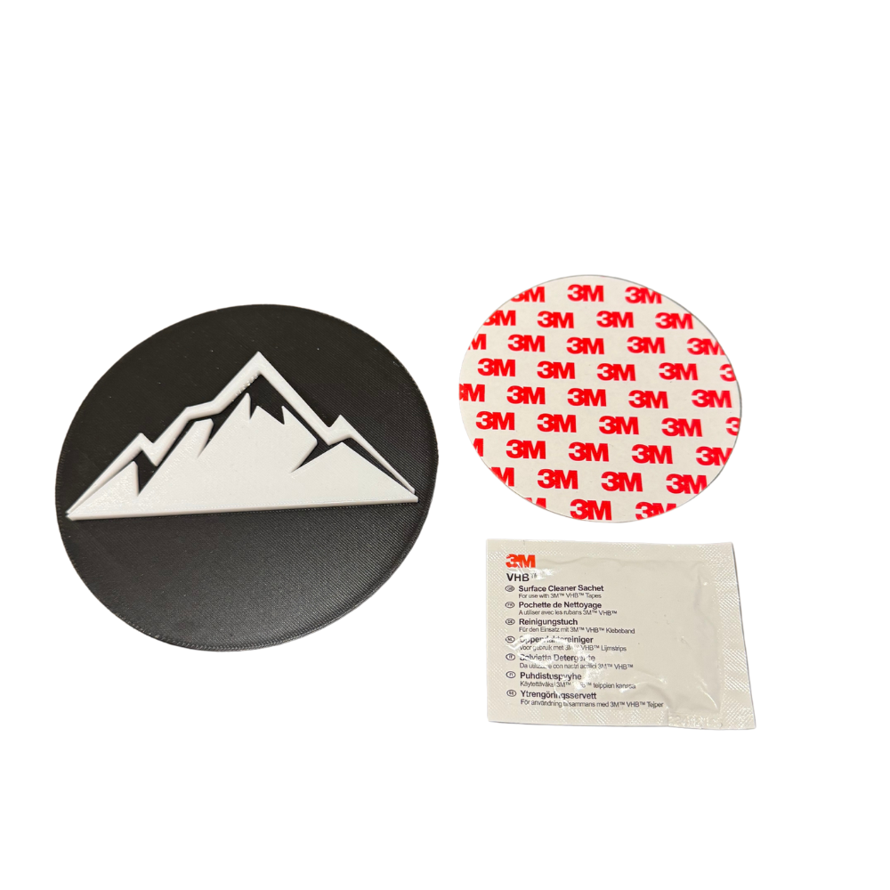 Rear Door Badge | Transporter T4, T5, T6 | Mountains