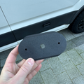 3D printed blank plate marker light replacement bracket for VW Crafter