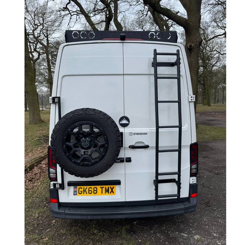 Mountains rear door badge Crafter Sprinter - full colour range