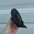 Truma boiler outlet drip cover - close-up detail