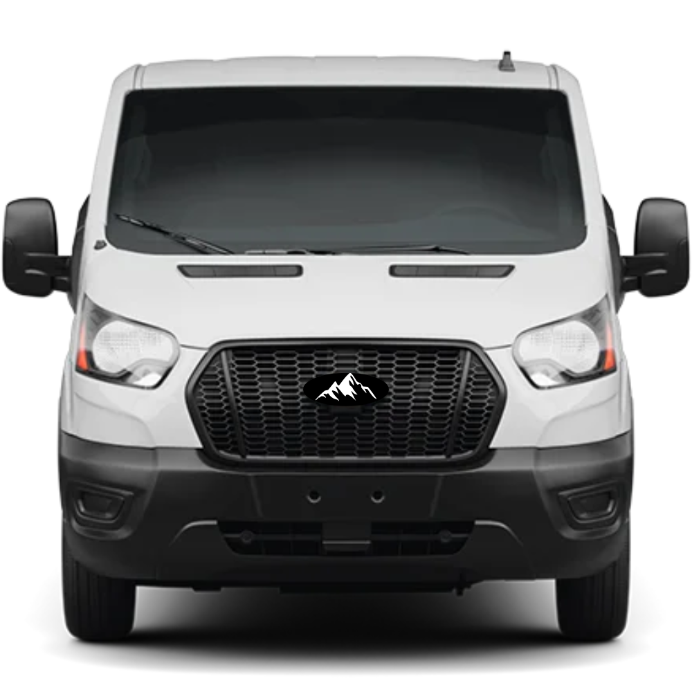 Ford Transit mountains front grille badge - product listing image