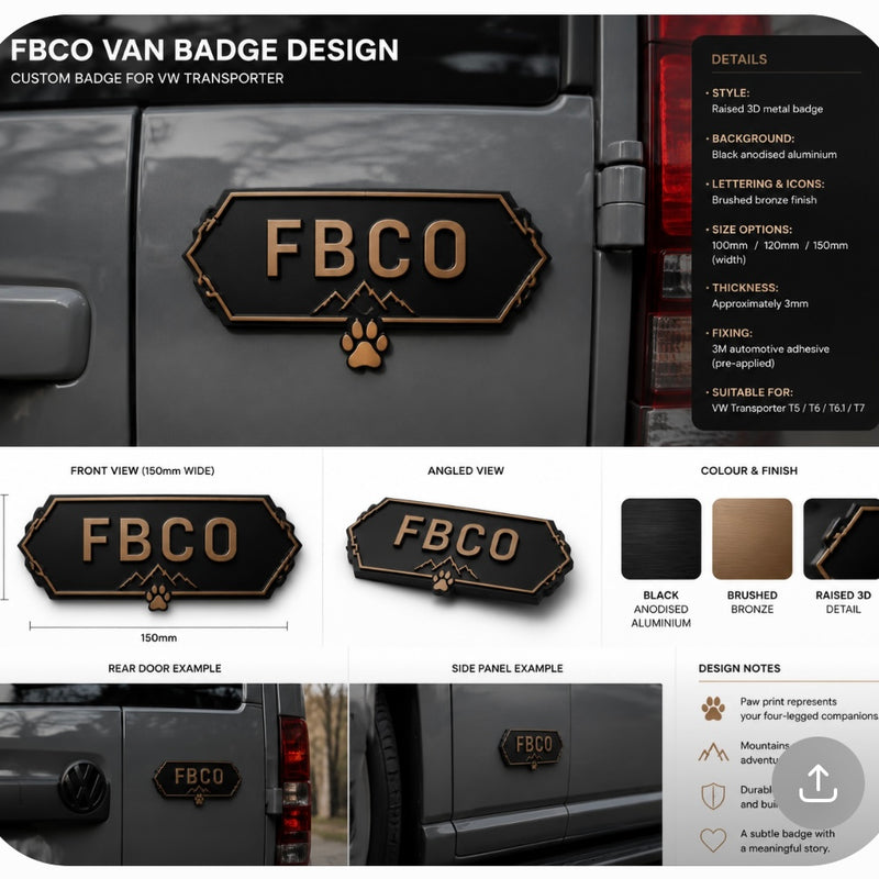 FCBO Van Badge