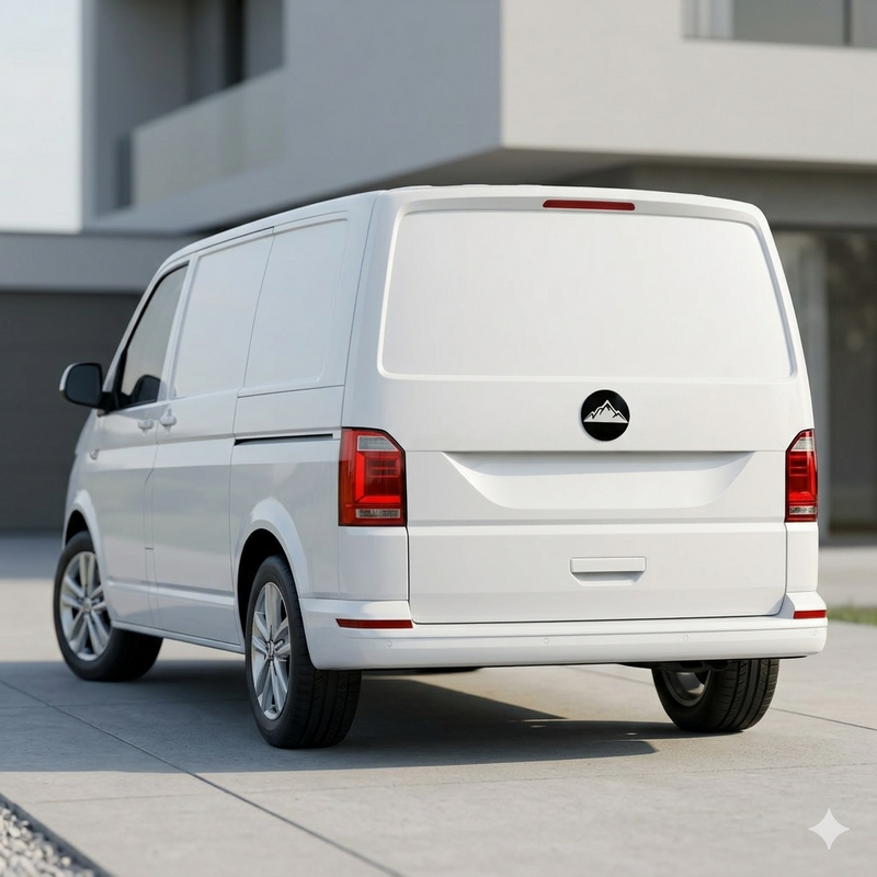Mountains rear door badge Transporter T4 T5 T6 - colour options