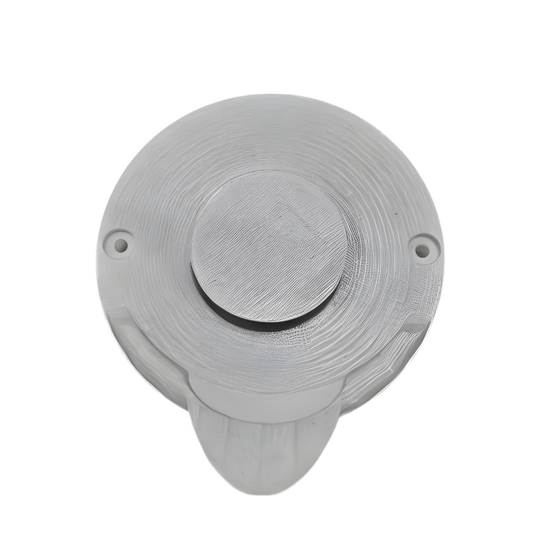 Truma boiler outlet drip cover in white